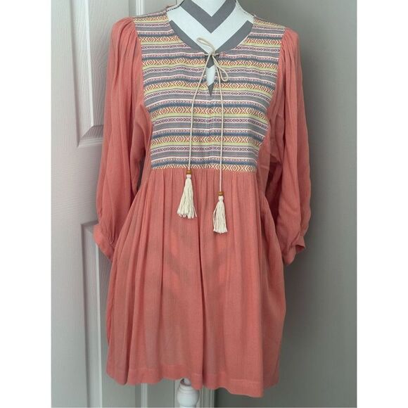 Umgee boho top/minidress - Picture 1 of 8